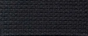 1 1/4in Cotton Belting Black