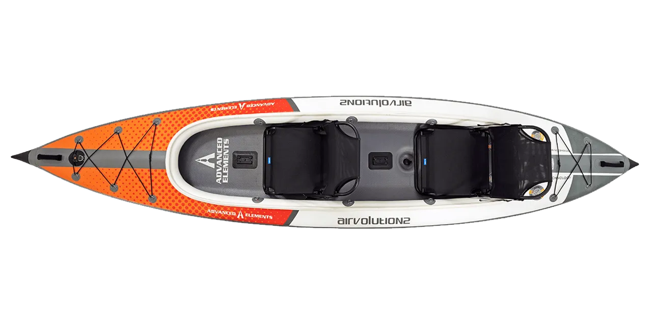 Advanced Elements AirVolution 2 Pro Tandem Inflatable Kayak with Pump