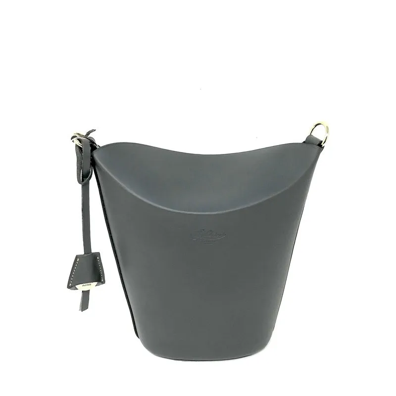 Boldrini Ribot Leather Bag 6739 // Gray