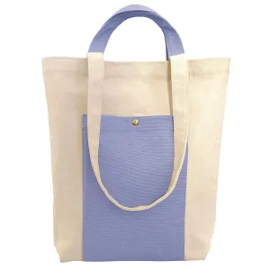Canvas Tote Bag with Handles (Pastel Lavender) - NEW