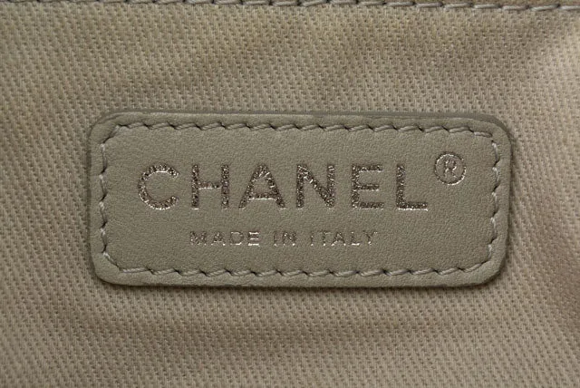 Chanel 2way Leather Tote/Shoulder Bag Chain Coco Mark Quilted