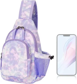 Choco Mocha Kids Sling Bags for Girls Crossbody Bag Girls Purses for Kids 8-10 10-12