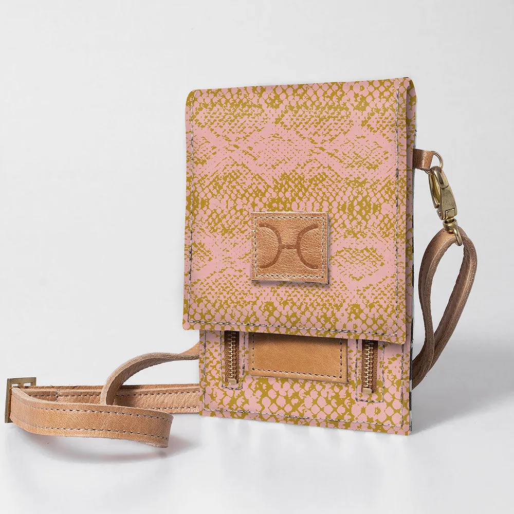 Corporate Urban Cellphone Sling Laminated Fabric