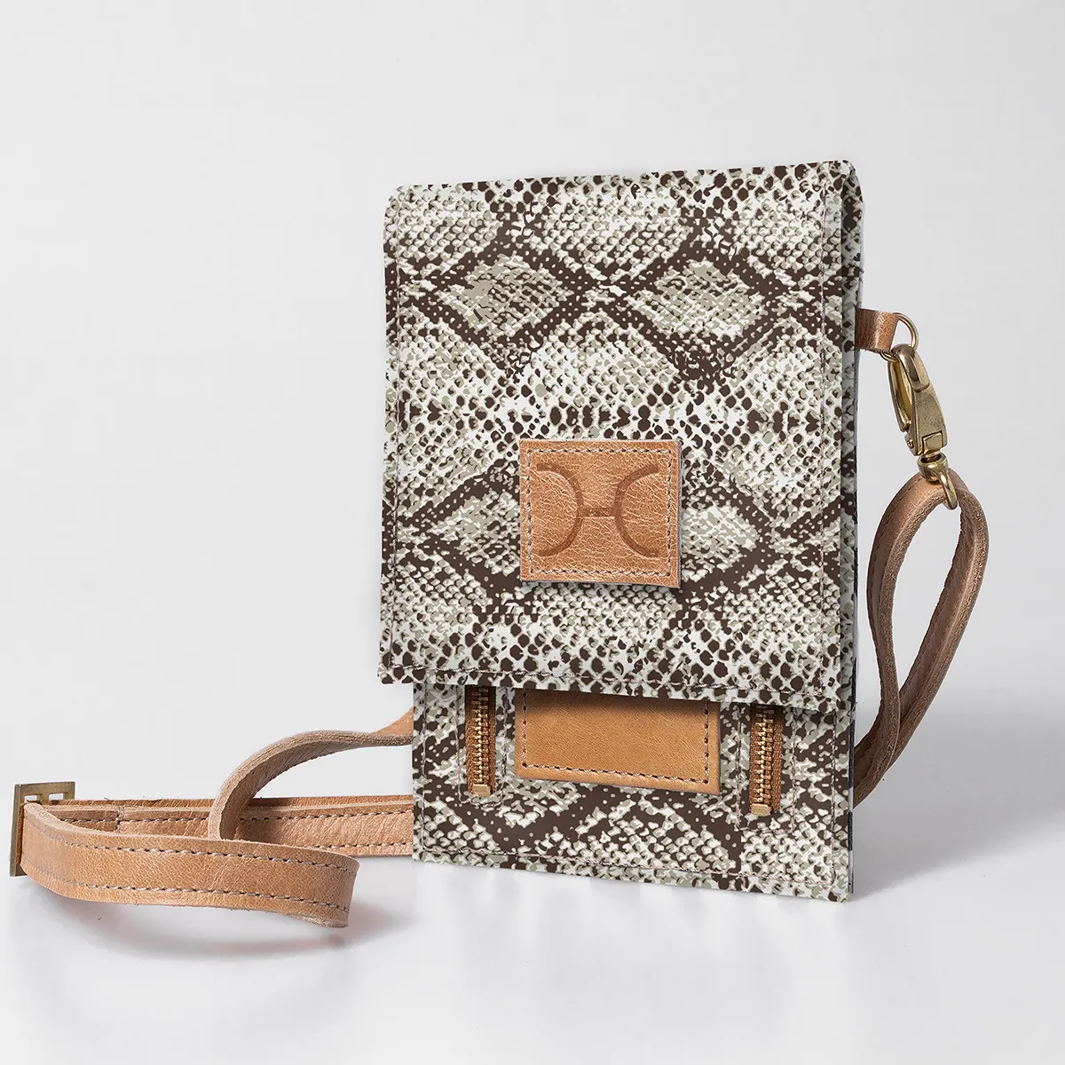 Corporate Urban Cellphone Sling Laminated Fabric