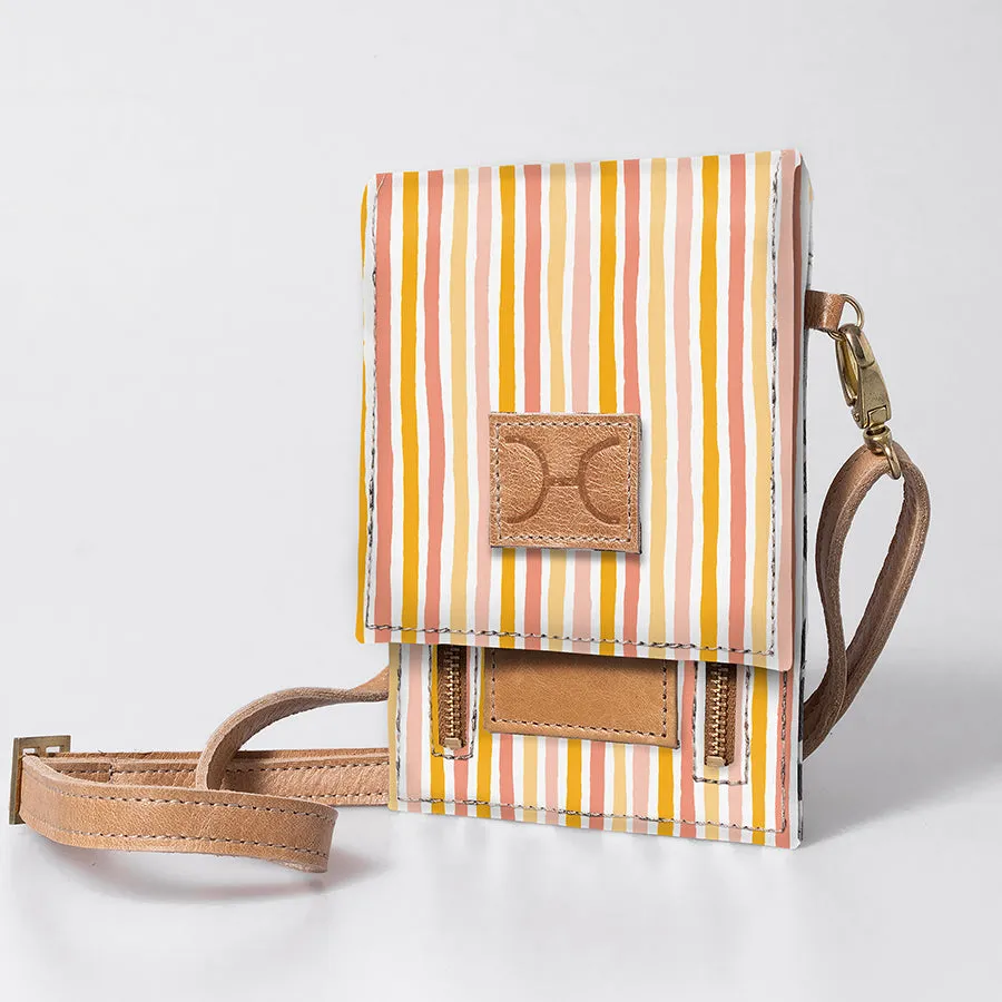 Corporate Urban Cellphone Sling Laminated Fabric