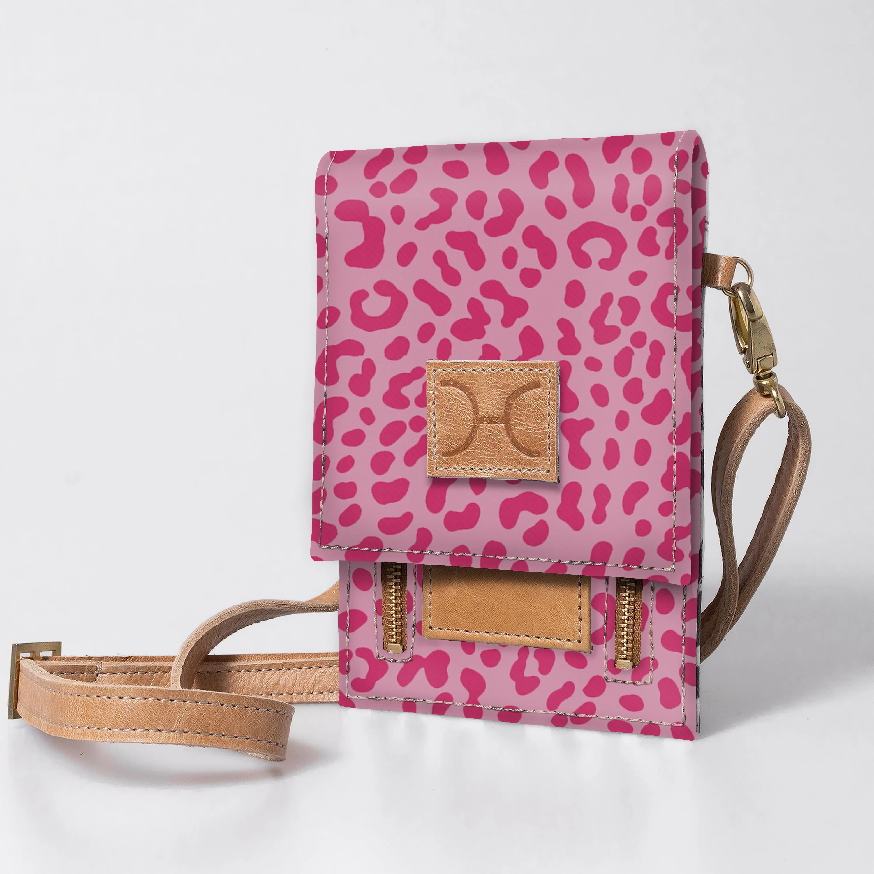 Corporate Urban Cellphone Sling Laminated Fabric