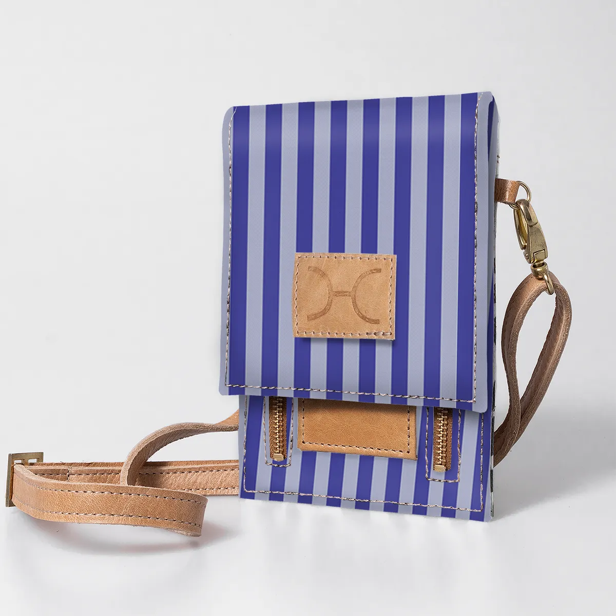 Corporate Urban Cellphone Sling Laminated Fabric