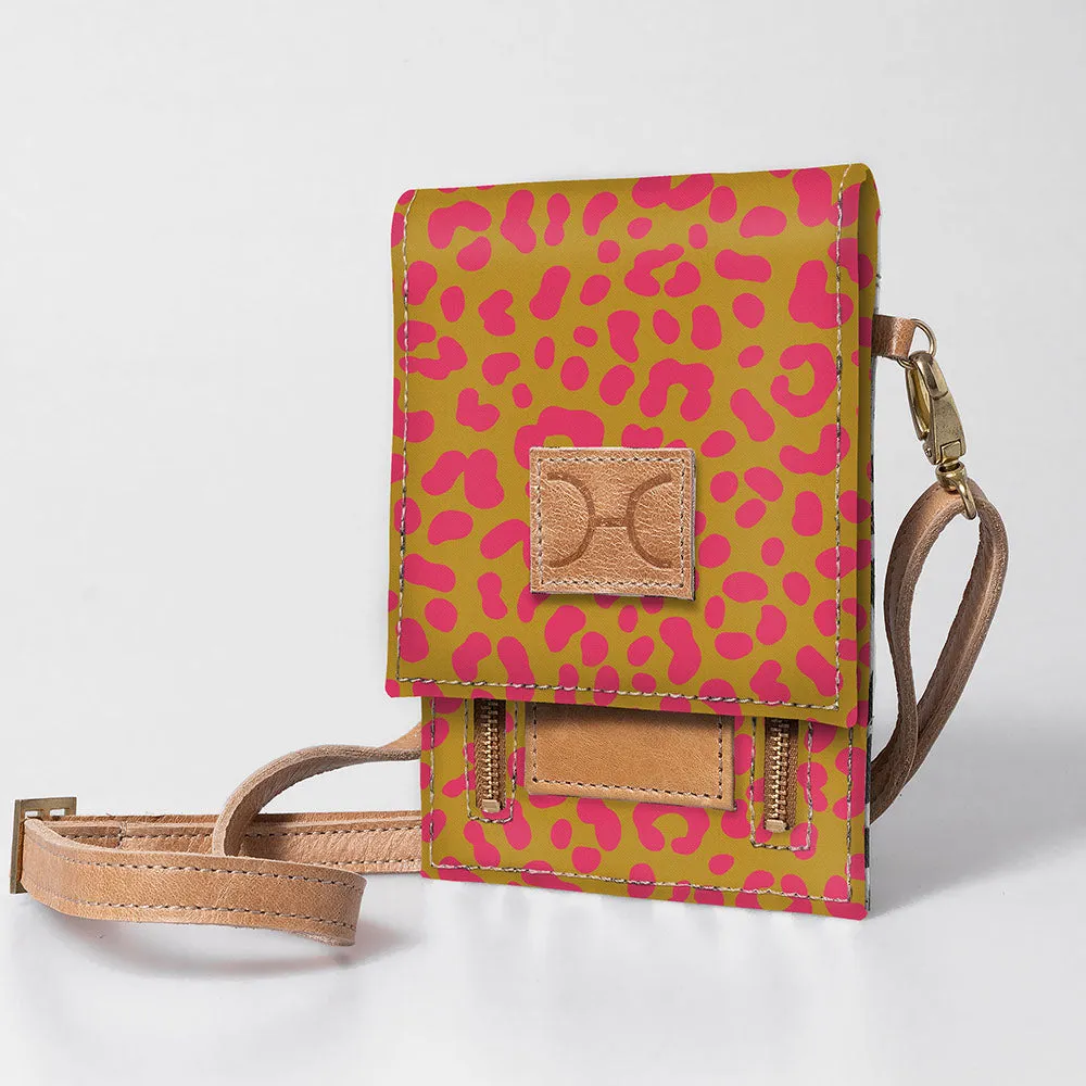 Corporate Urban Cellphone Sling Laminated Fabric