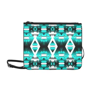 Deep Lake Winter Camp Slim Clutch Bag