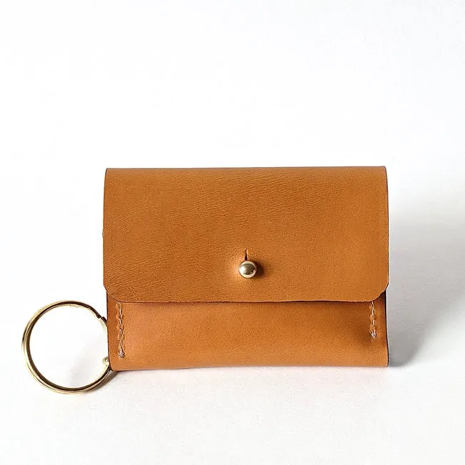 Directive Mini Fold Leather Wallet | Matte Black