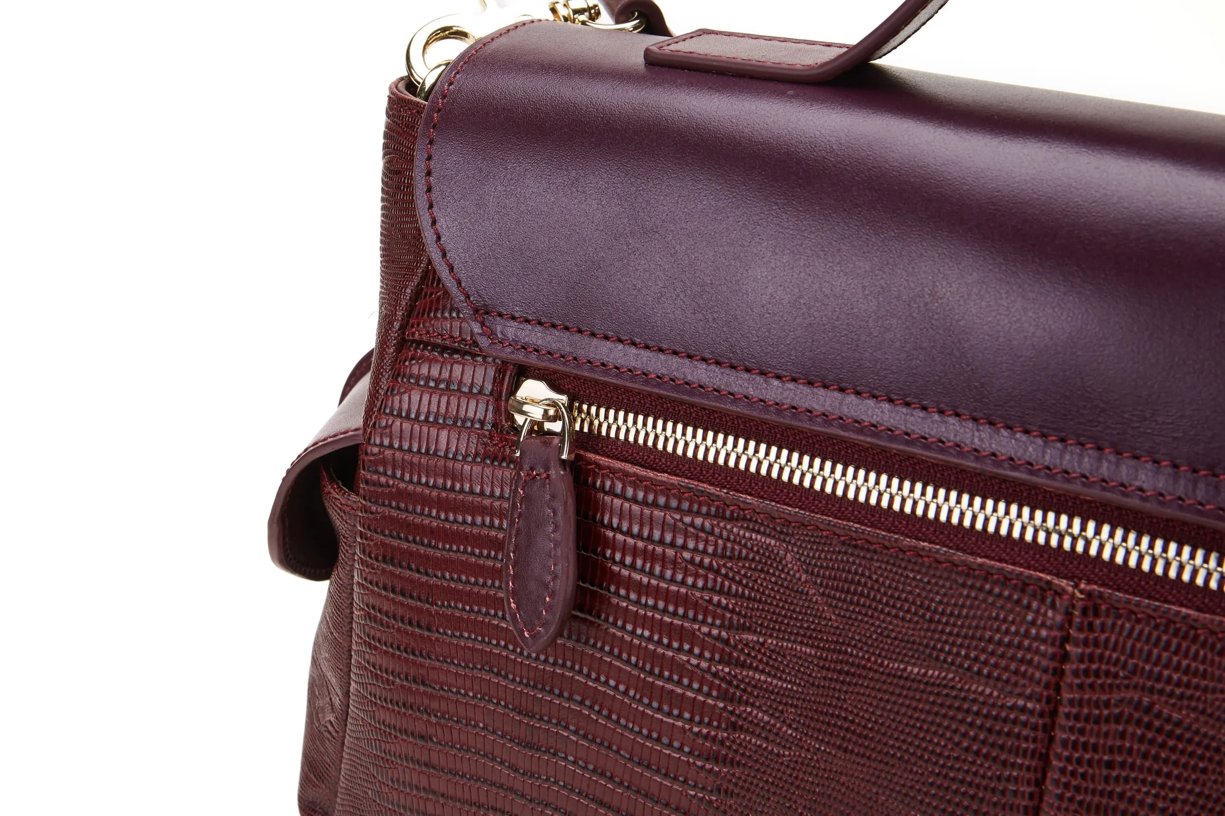Dragonfly Brown Satchel