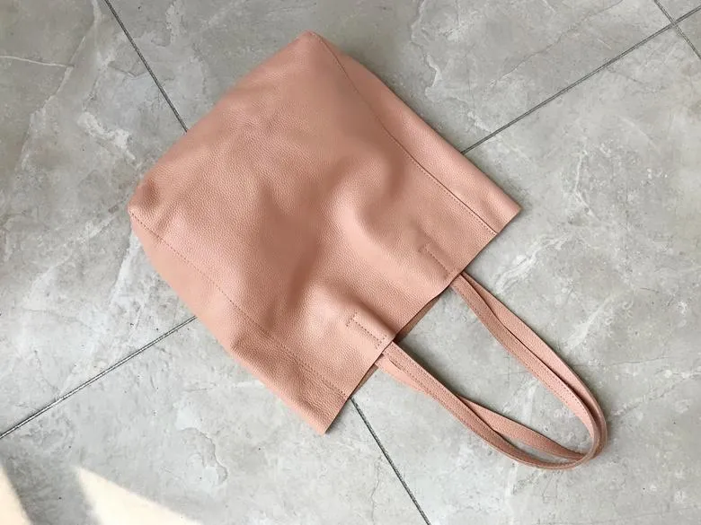 Fashion Womens Yellow Leather Vertical Tote Bags Yellow Shoulder Tote Bags Yellow Handbags Tote For Women