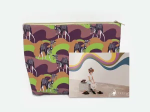 Freya - Travel Pouch in White