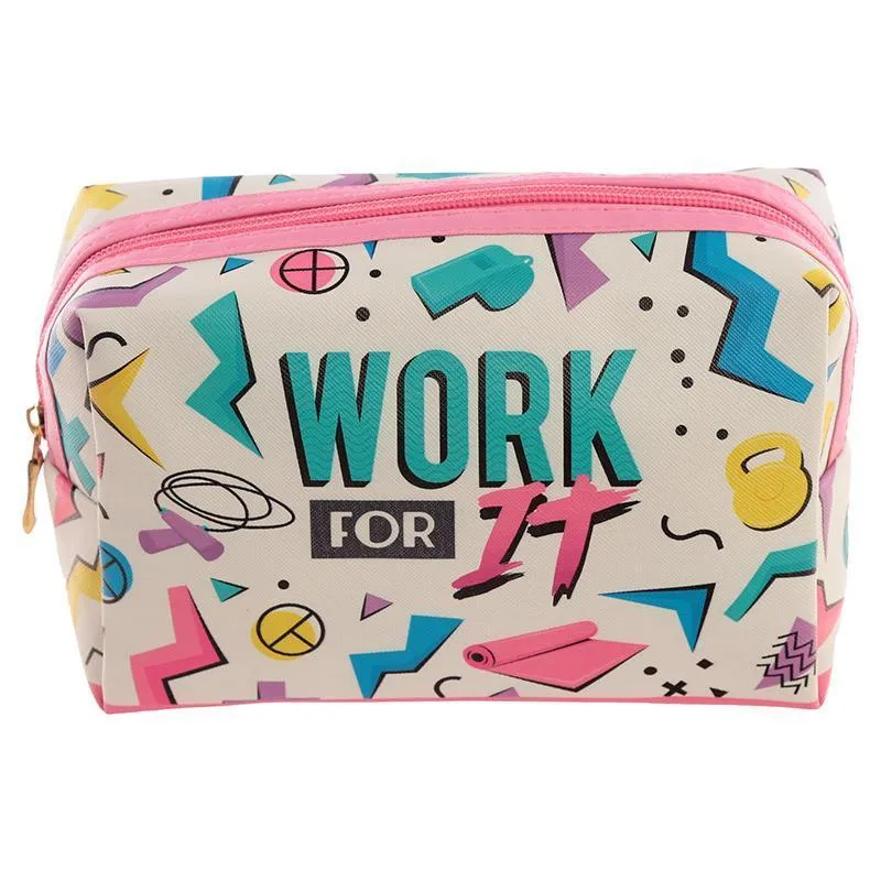 Handy PVC Make Up Toilette Wash Bag - Gym
