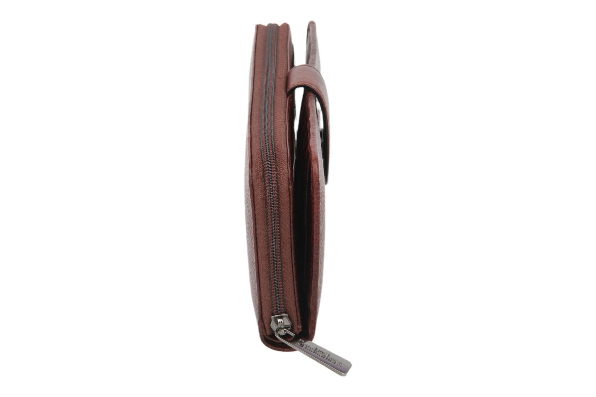 LADIES PREMIUM LEATHER CLUTCH 54507 (BROWN)