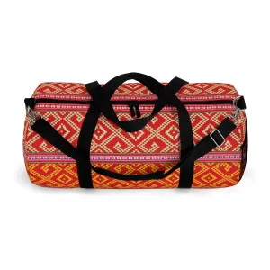 Lao Pillow Case Pattern Duffle Bag