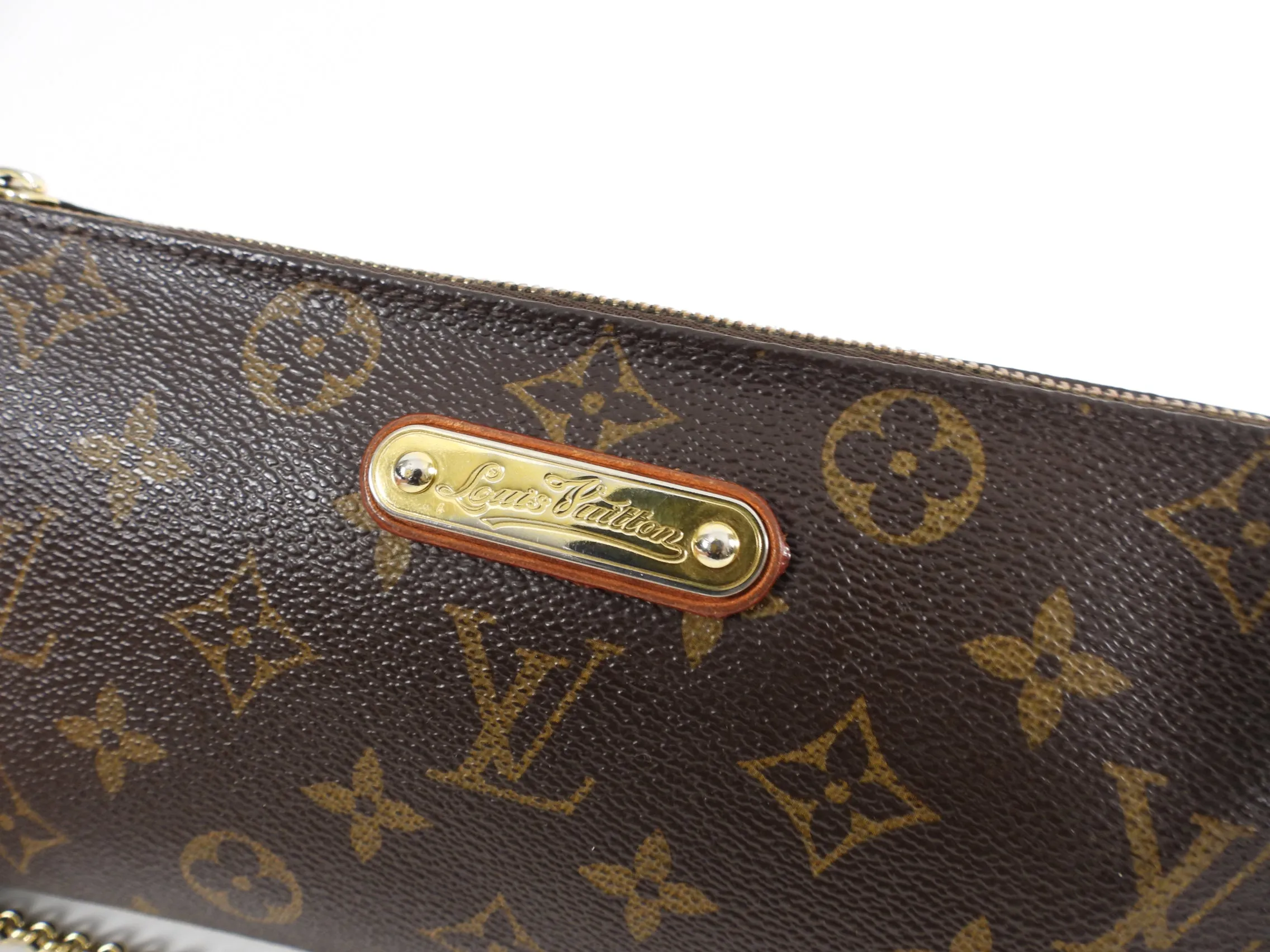 Louis Vuitton Monogram Eva Clutch / Crossbody 2-way Bag