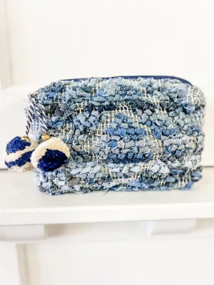 Mandrea Up-Cycled Denim Pouch
