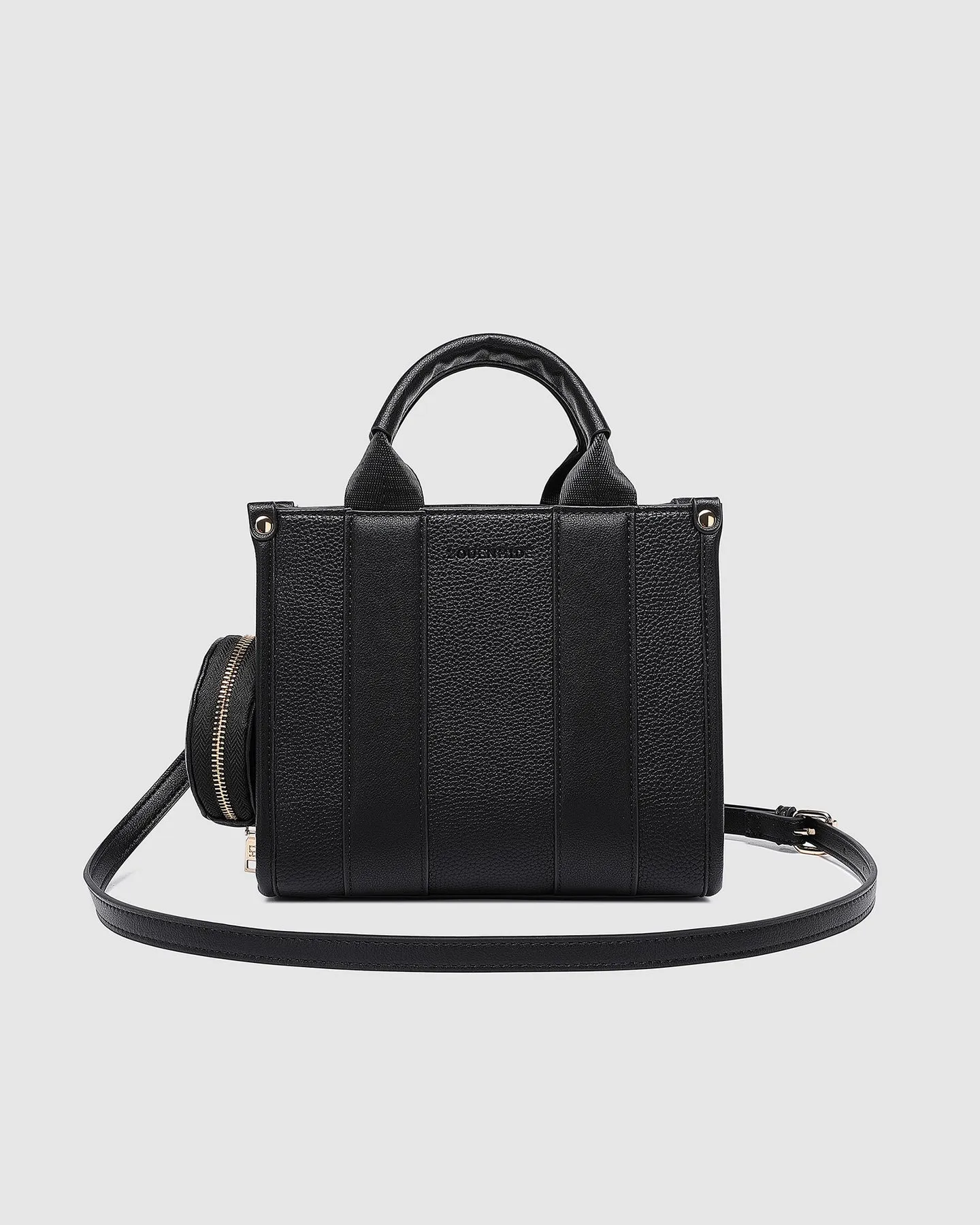 MANHATTAN MINI TOTE BAG BLACK