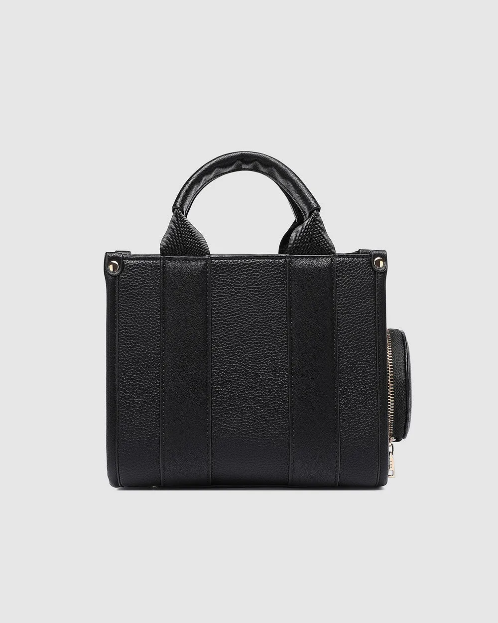 MANHATTAN MINI TOTE BAG BLACK