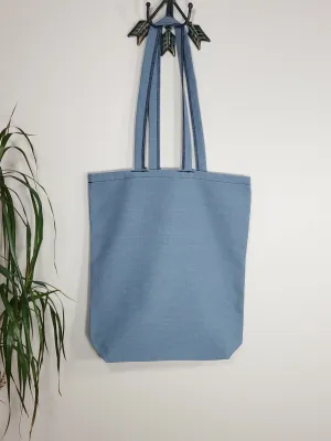 Market Tote Bag - Sage Blue