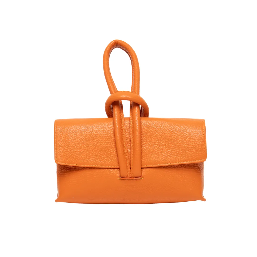Riley Small Clutch - Orange