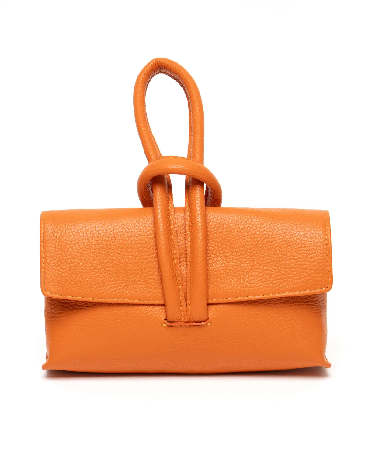 Riley Small Clutch - Orange