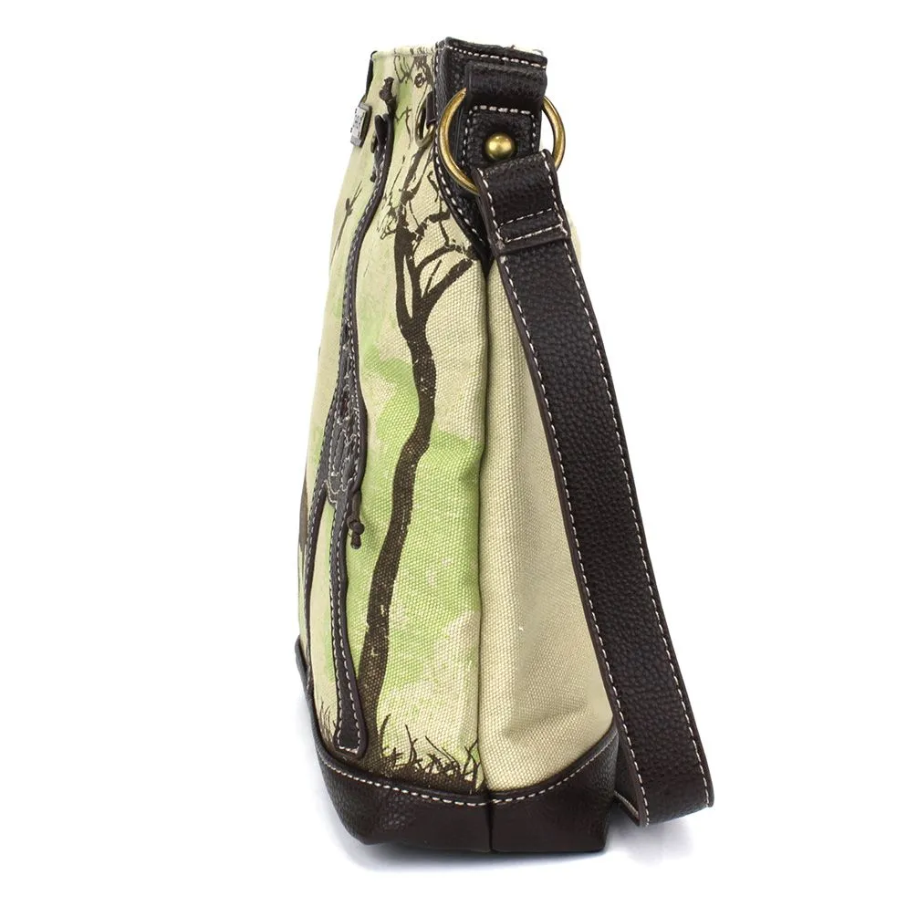 Safari Canvas Crossbody - Giraffe