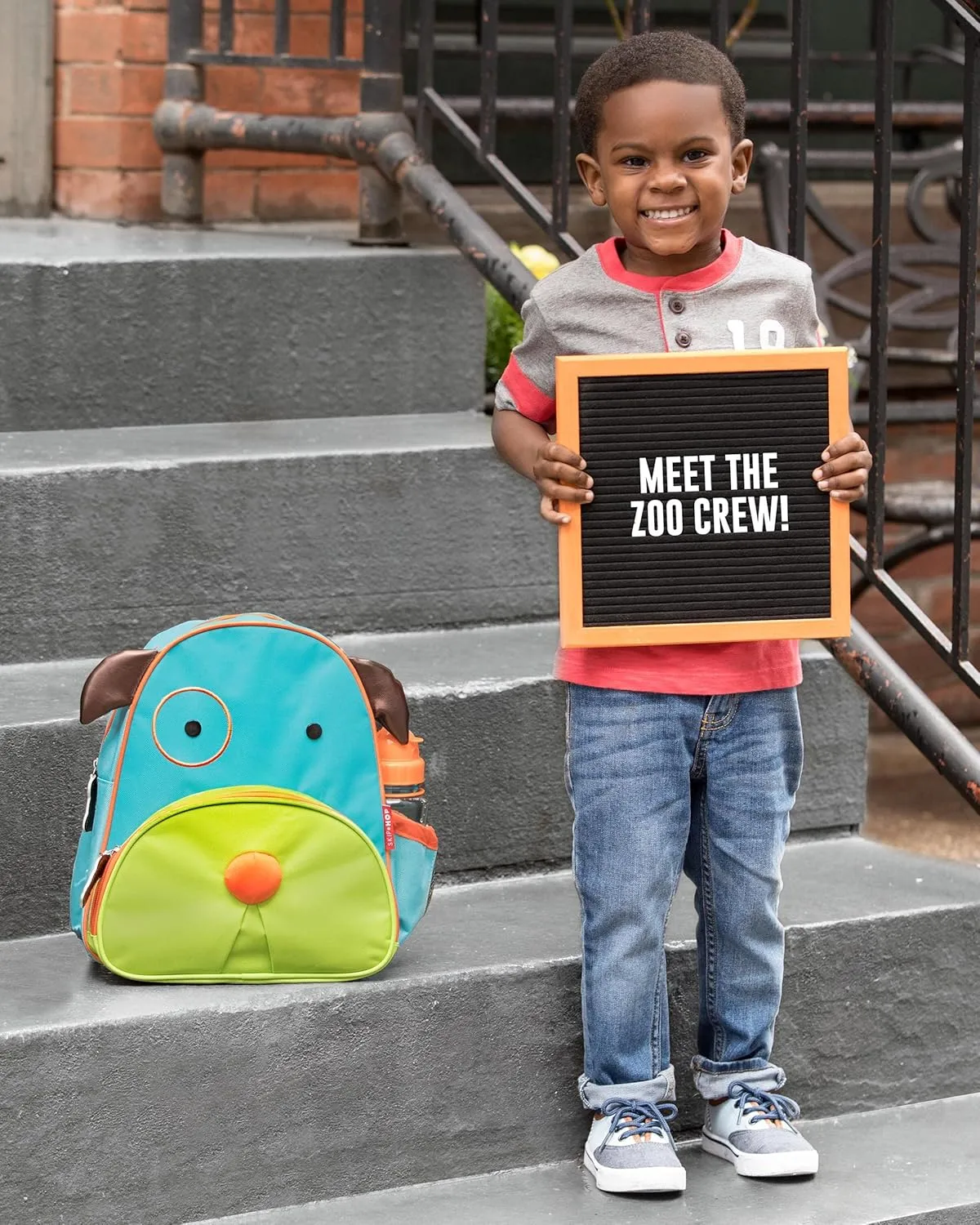 Skip Hop Toddler Backpack, Zoo Preschool Ages 3-4, Dog