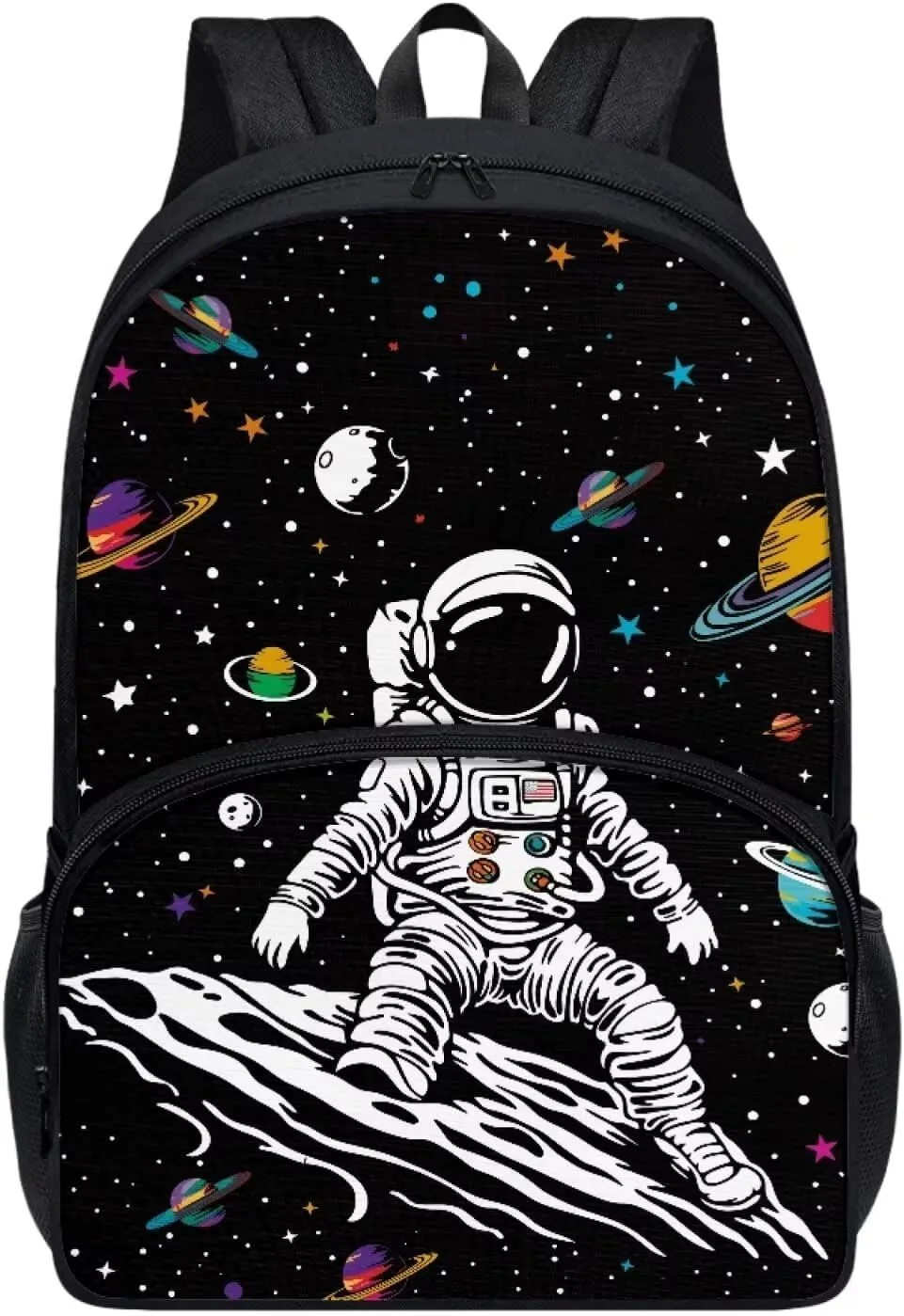 SYtrade Astronaut Space Planet Backpack for Kids Teens School Bookbag Lightweight Casual Daypack Backpack