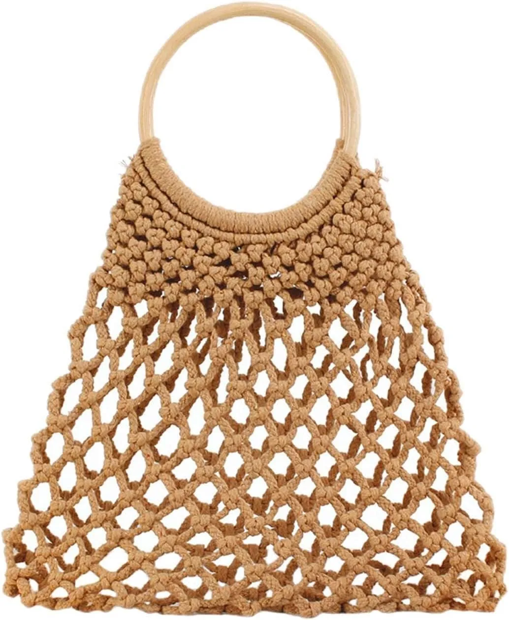 Teeya Straw Handbags,Top Handle Summber Beach Bags Hollow Tote Purse