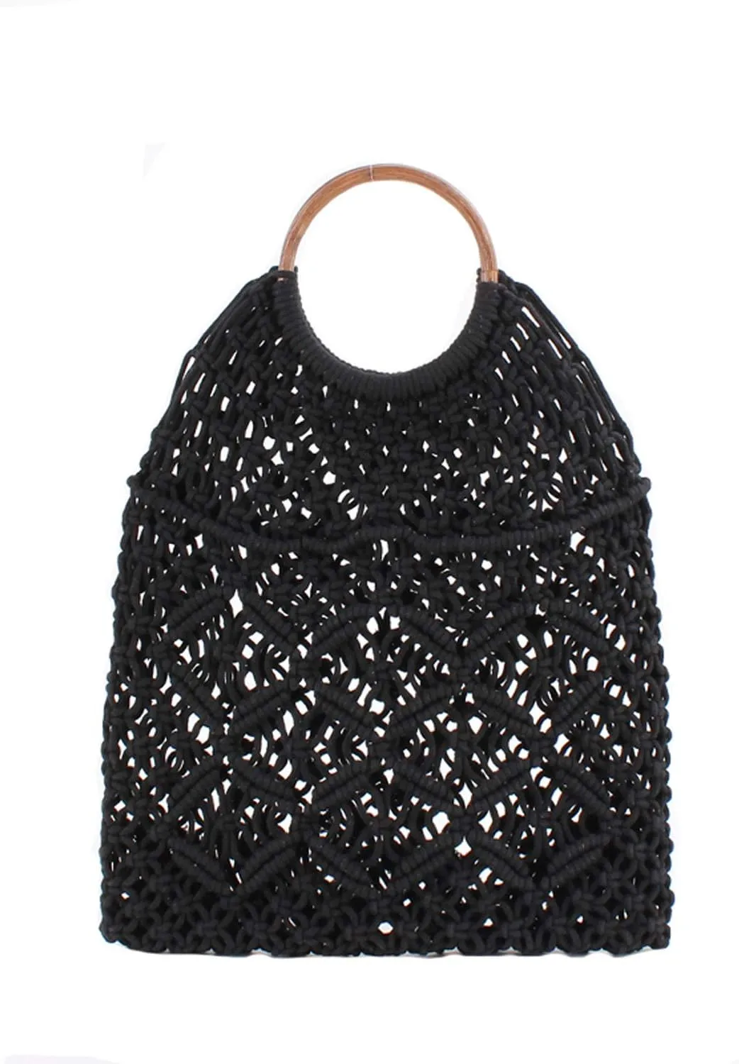 Teeya Straw Handbags,Top Handle Summber Beach Bags Hollow Tote Purse
