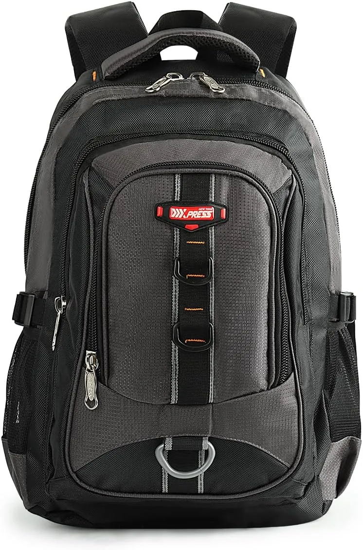 Travel Backpack Carry on Flight Approved for Man Women,Lightweight,Waterproof Backpack,Fits 17 Inch Computer#Grey