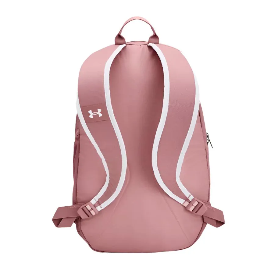 Under Armour Unisex Hustle Lite Backpack Pink Elixie/White