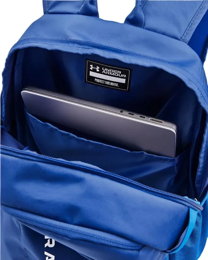 Under Armour Unisex Hustle Lite Backpack Tech Blue/White
