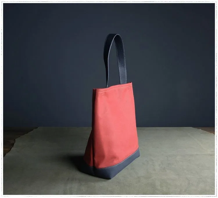 Womens Pink Red Nylon Shoulder Tote Bags Best Nylon Tote Handbag Shopper Bags Purse for Ladies