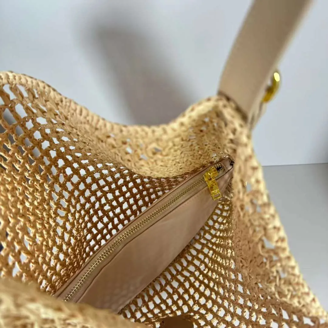 Woven Beach Bag By YSL