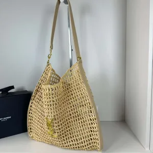 Woven Beach Bag By YSL