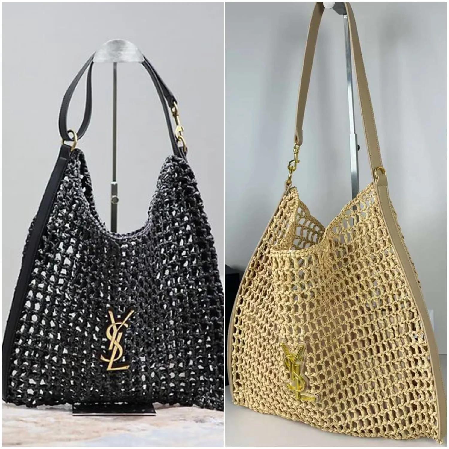 Woven Beach Bag By YSL