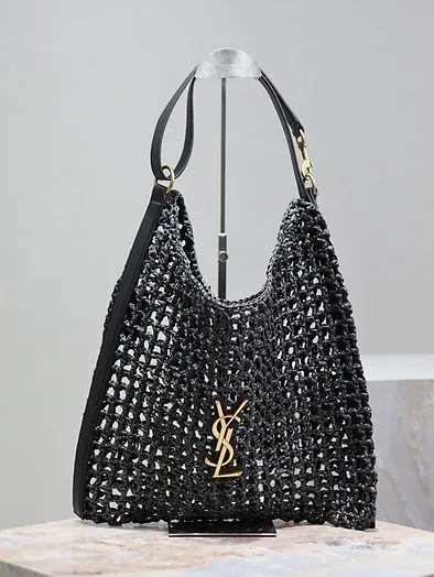 Woven Beach Bag By YSL