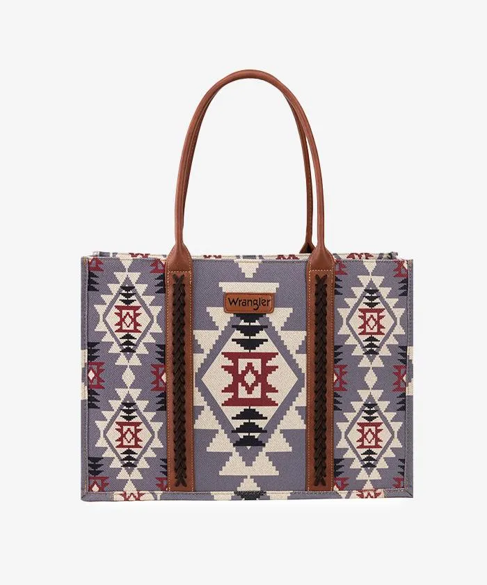 Wrangler Southwestern Crossbody Tote Bag