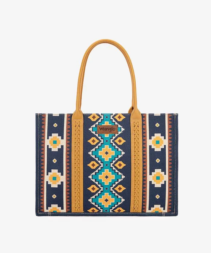 Wrangler Southwestern Crossbody Tote Bag