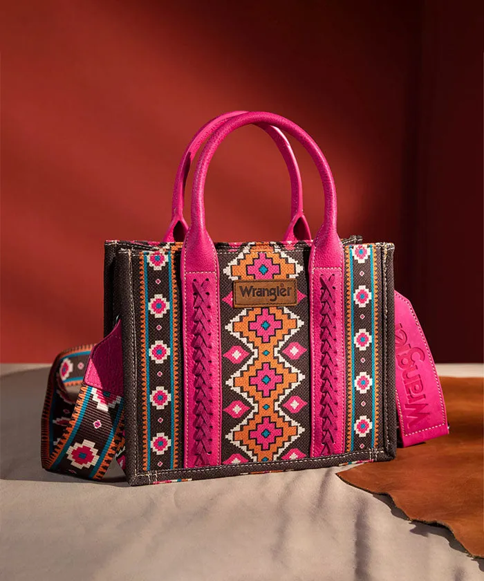 Wrangler Southwestern Crossbody Tote Bag