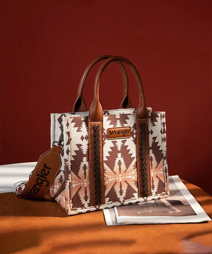 Wrangler Southwestern Crossbody Tote Bag
