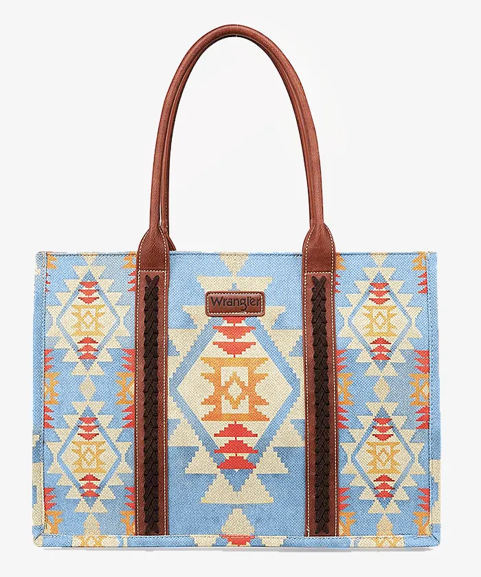 Wrangler Southwestern Crossbody Tote Bag