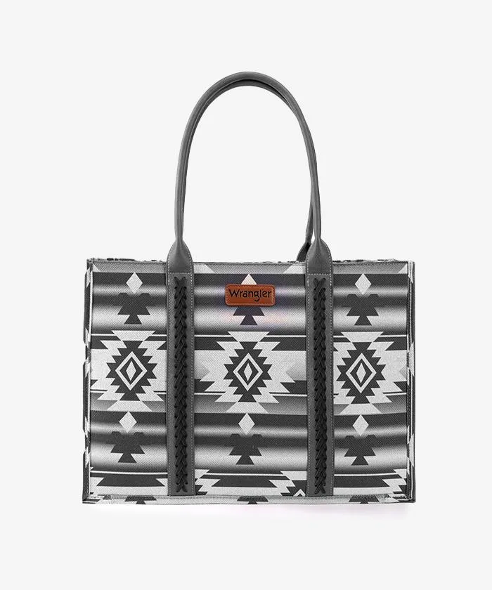 Wrangler Southwestern Crossbody Tote Bag
