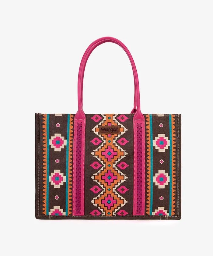Wrangler Southwestern Crossbody Tote Bag
