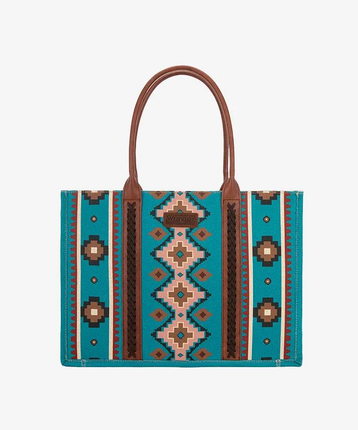 Wrangler Southwestern Crossbody Tote Bag