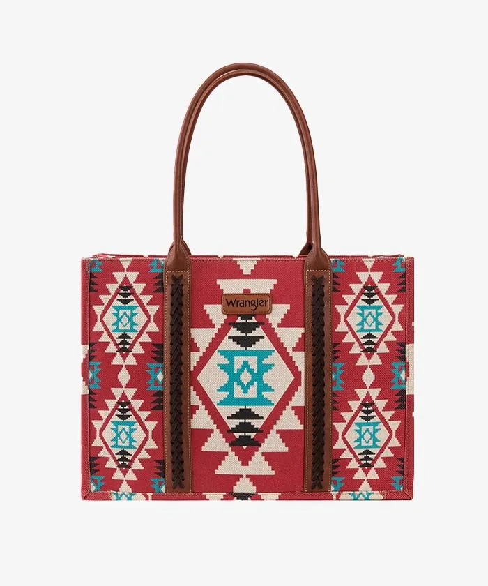 Wrangler Southwestern Crossbody Tote Bag