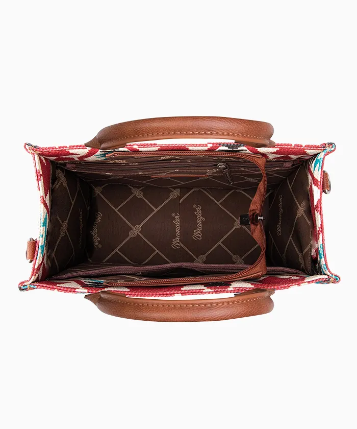 Wrangler Southwestern Crossbody Tote Bag